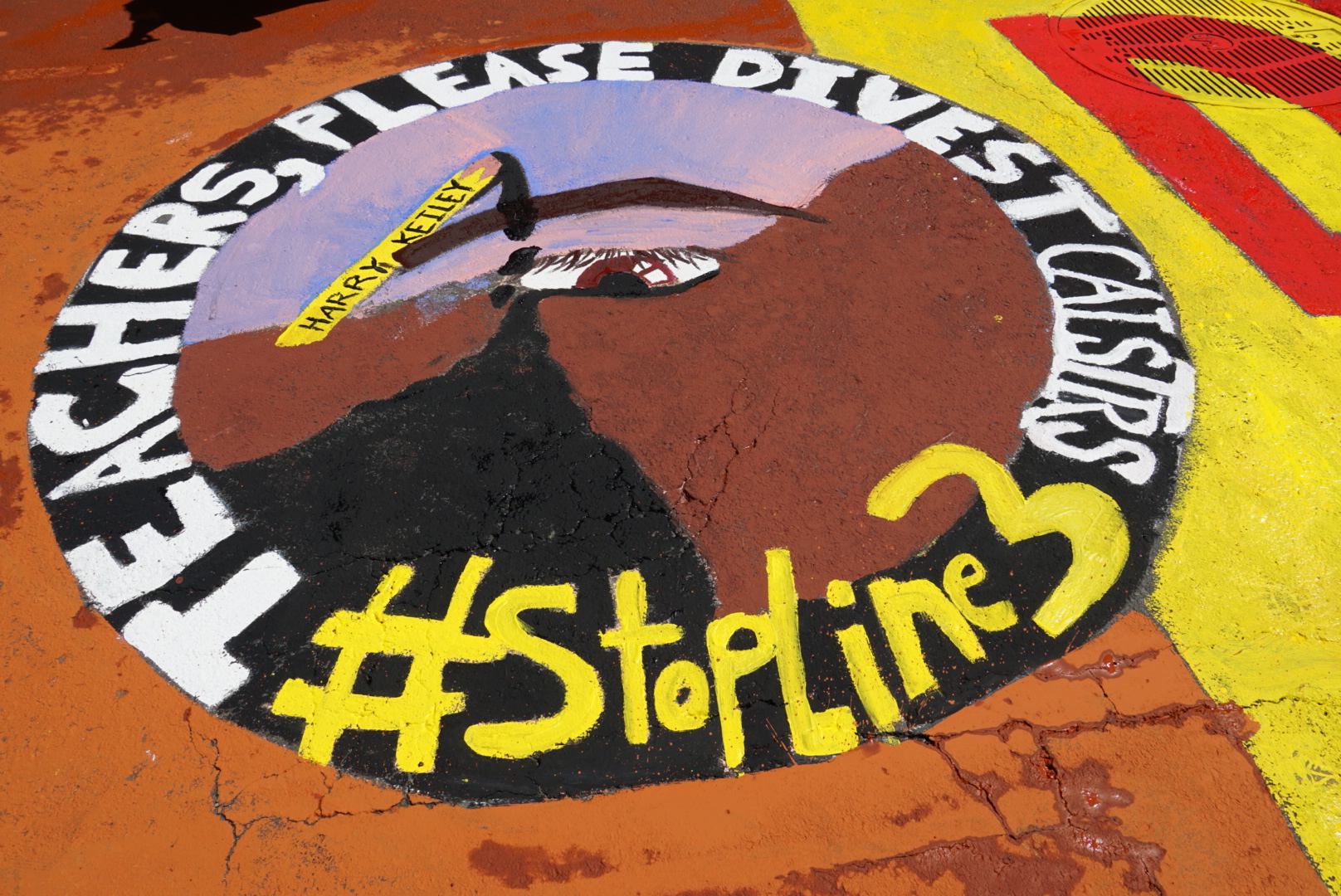 Wells Fargo: Defund Line 3 Mural Action:April 9th, 2021