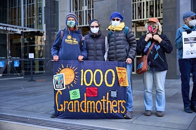 Stop Line 3 Protest @ SF Federal Building:December 14, 2021