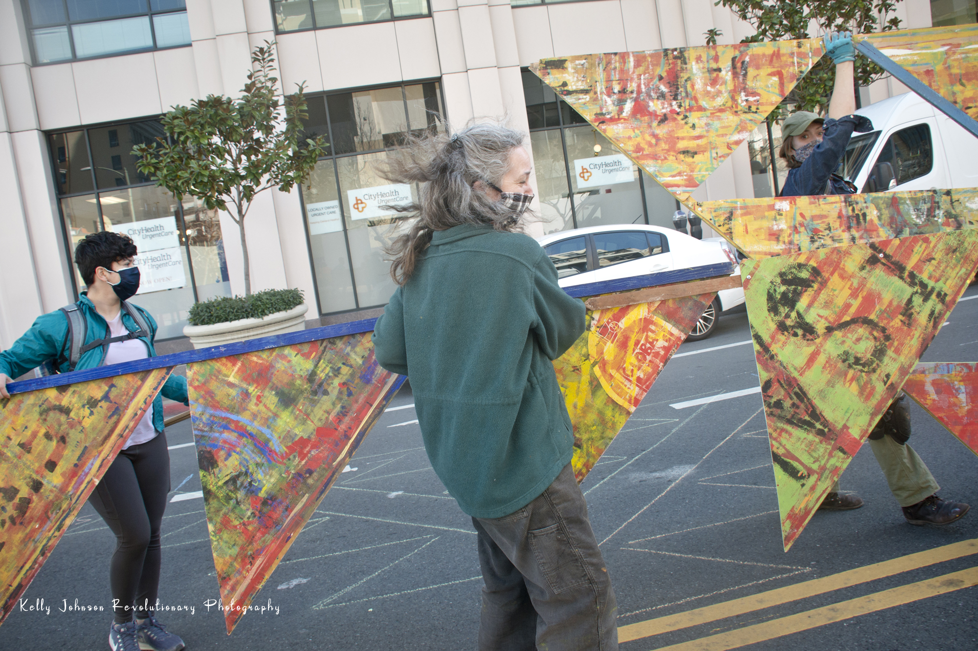 Stop Line 3 Street Mural:February 27th, 2021