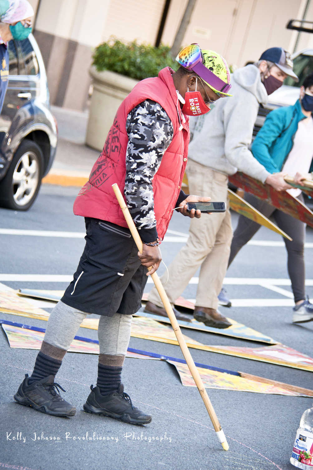 Stop Line 3 Street Mural:February 27th, 2021