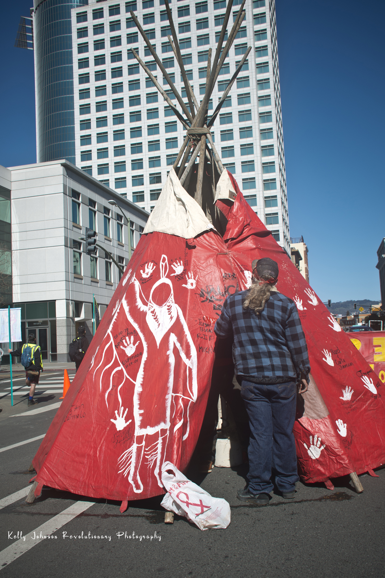 Stop Line 3 Street Mural:February 27th, 2021