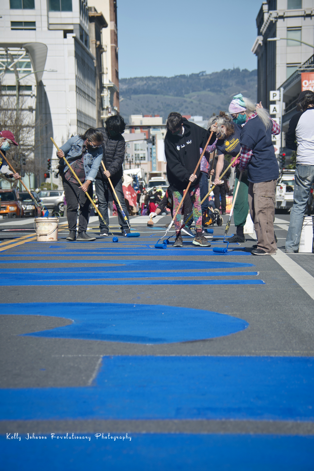 Stop Line 3 Street Mural:February 27th, 2021