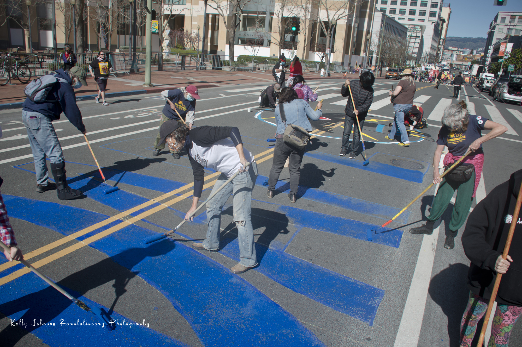 Stop Line 3 Street Mural:February 27th, 2021