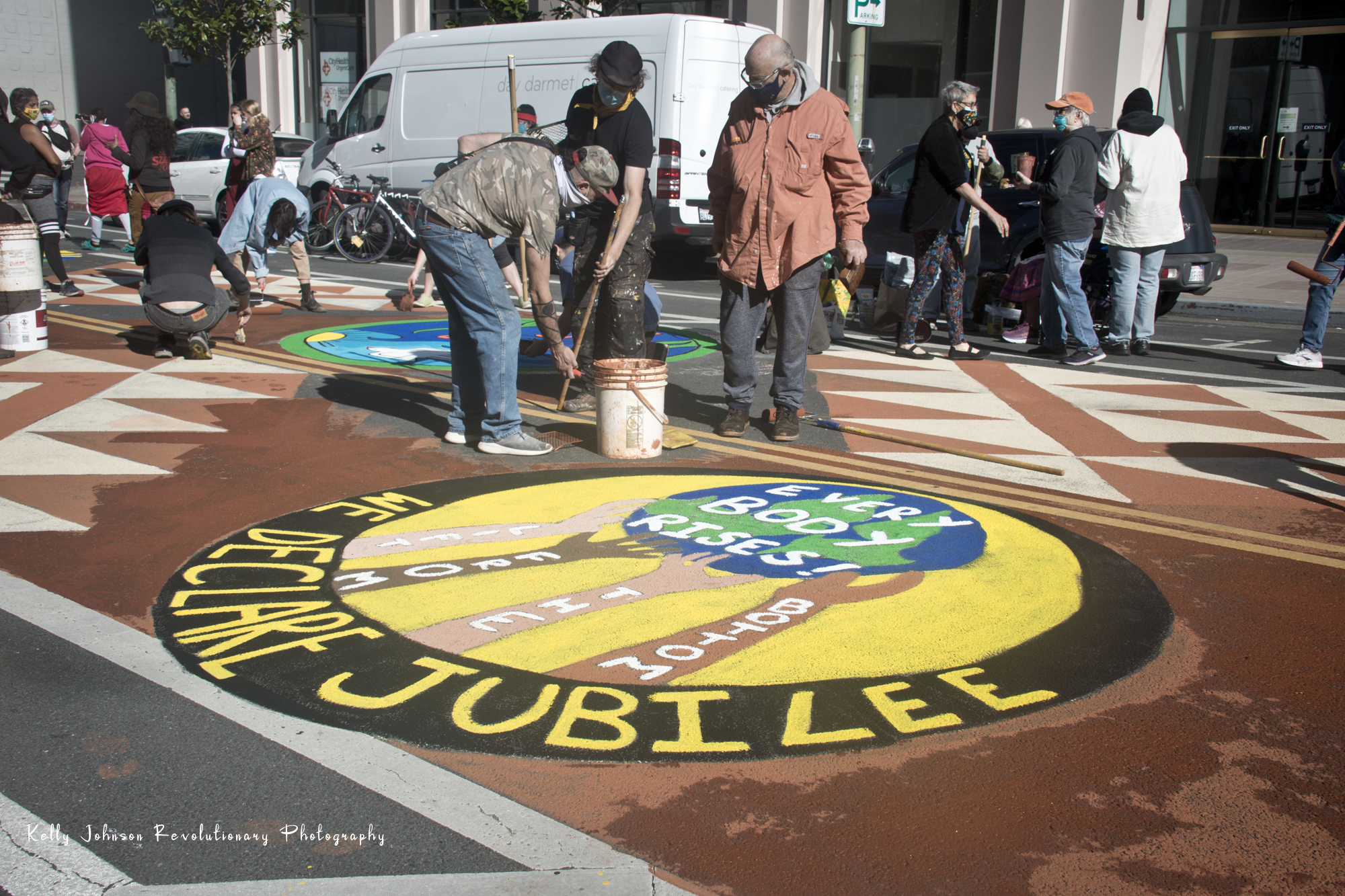 Stop Line 3 Street Mural:February 27th, 2021