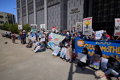 Stop Line 3 Activists Rally At US Army Corps Of Engineers Office:July 16th, 2021