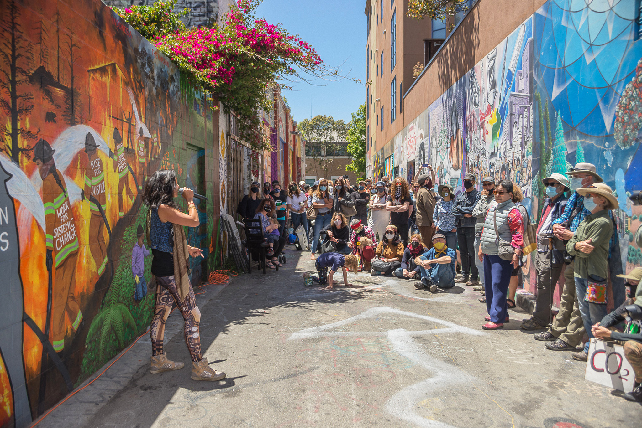 Clarion Alley Mural Unveiling Celebration  XRSFBay